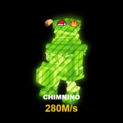Chimnino Radioactive 280M s Exclusive - Ultra Rare (Секретн… — Roblox, лот №224328