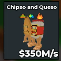 Chipso and Queso $350M s (Секретный персонаж) — Roblox, лот №224352