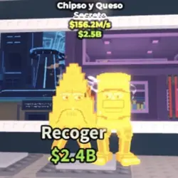 Chipso and Queso 156.2M s Secret Gold 170 (Секретный персон… — Roblox, лот №224377