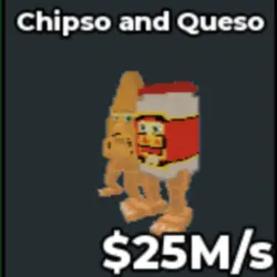 Chipso and Queso 25M s Q (Секретный персонаж) — Roblox, лот №224407