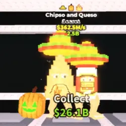 Chipso and Queso 362.5 M s (Секретный персонаж) — Roblox, лот №224428