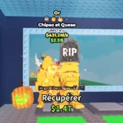 Chipso and queso 431.2M s (Секретный персонаж) — Roblox, лот №224445