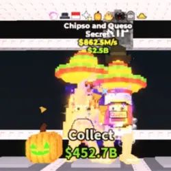 Chipso and Queso 862.5 M s (Секретный персонаж) — Roblox, лот №224511