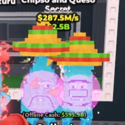 Chipso and Queso Diamond 3 Traits 287.5M s (Секретный персо… — Roblox, лот №224560
