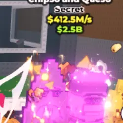 Chipso and Queso Galaxy $412.5M S (Секретный персонаж) — Roblox, лот №224578