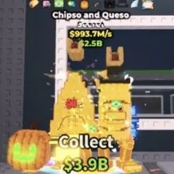 Chipso and Queso Gold 1B s (Секретный персонаж) — Roblox, лот №224615