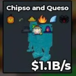 Chipso and Queso Rainbow Have 9 Clean Trait 1.1B S (Секретн… — Roblox, лот №224654