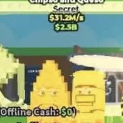 Chipso and Queso Rare Item Stock Seller 2000+ Reviews (Секр… — Roblox, лот №224659