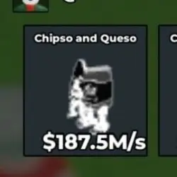 Chipso and Queso Yinyang 187.5M S #AD (Секретный персонаж) — Roblox, лот №224425