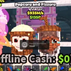 Choclate Popcuru and Fizzuru #41 (Секретный персонаж) — Roblox, лот №224343