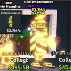 Chrismasmamat ECLIPSE 3M s (Brainrot God персонаж) — Roblox, лот №224490