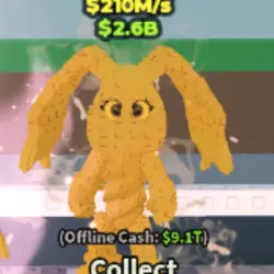 Churrito Bunnito - Rainbow - $210M s (Секретный персонаж) — Roblox, лот №224421