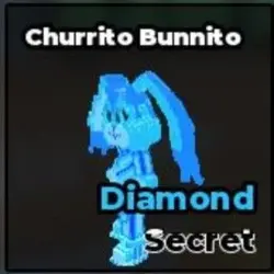 Churrito Bunnito Diamond $31.5M S (Секретный персонаж) — Roblox, лот №224704