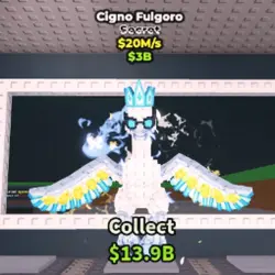 Cigno Fulfuro 20 M s (Секретный персонаж) — Roblox, лот №224482