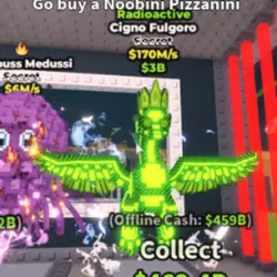 Cigno Fulgoro 170M s (Секретный персонаж) — Roblox, лот №224546