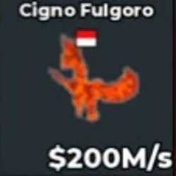cigno fulgoro 200ms s3 (Секретный персонаж) — Roblox, лот №224601