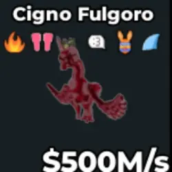 Cigno Fulgoro 500 M s V282 BLOODROT (Секретный персонаж) — Roblox, лот №224417