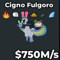 Cigno Fulgoro 750 M s (Секретный персонаж) — Roblox, лот №224429