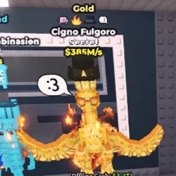 Cigno Fulgoro Gold 385M S 4 Traits Secret Z1 (Секретный пер… — Roblox, лот №224489