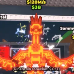 Cigno Fulgoro Lava (Секретный персонаж) — Roblox, лот №224499
