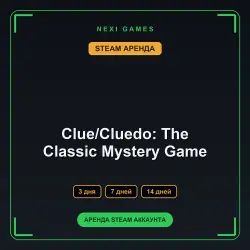 Clue/Cluedo: The Classic Mystery Game | RENT 3/7/14 DAYS | STEAM ACCOUNT