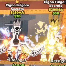 Cigno Fulgoro Yin yan 250M + Cigno fulgoro divine 200M (Сек… — Roblox, лот №224532