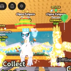 Cigno Fulguro - 200M (Fire & Sombrero Trait) (Секретный пер… — Roblox, лот №224543