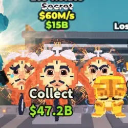 Clean Los Tictacs 60M s #211 (Секретный персонаж) — Roblox, лот №224556