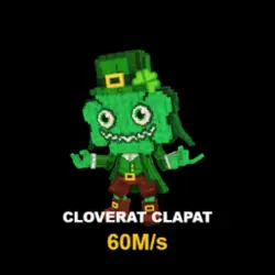 Cloverat Clapat 60M s Exclusive - Ultra Rare (Секретный пер… — Roblox, лот №224593