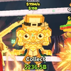 Cloverat Clapat 75M s Gold (Секретный персонаж) — Roblox, лот №224596