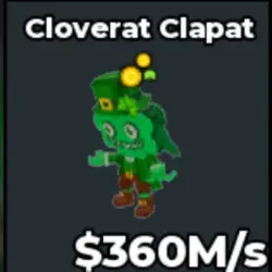 Cloverat Lucky Coin Trait (Секретный персонаж) — Roblox, лот №224613