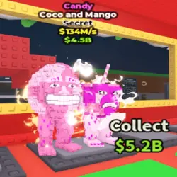 Coco and Mango 134M s Candy (Секретный персонаж) — Roblox, лот №224681