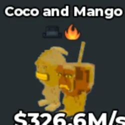 Coco and Mango 410 (Секретный персонаж) — Roblox, лот №224470