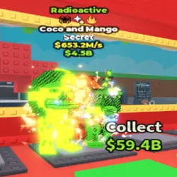 Coco and Mango 653M s Radioactive (Секретный персонаж) — Roblox, лот №224545