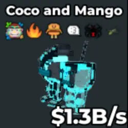 Coco And Mango Cyber - 1.3B s - V261 (Секретный персонаж) — Roblox, лот №224552