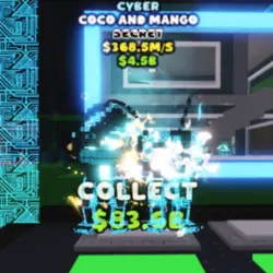 Coco and Mango CYBER - 368.5M S (Секретный персонаж) — Roblox, лот №224563