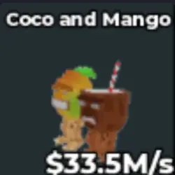 Coco and Mango Instan (Секретный персонаж) — Roblox, лот №224602