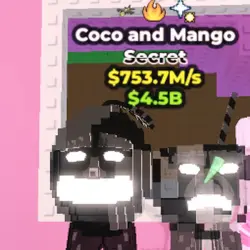 Coco and Mango Phantom (Секретный персонаж) — Roblox, лот №224606