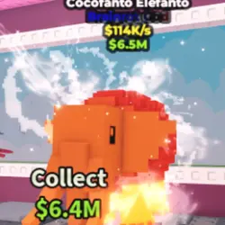 Cocofanto Elefanto Lava Very RARE (Brainrot God персонаж) — Roblox, лот №224751