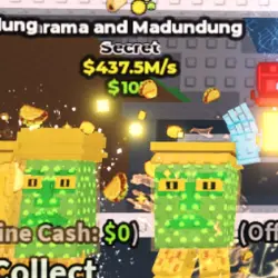Coin Trait Garama and Madundung 437.5M s Lucky Trait (Секре… — Roblox, лот №224769