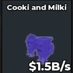 Cooki and Milki - [$1.5B s] - Rainbow - NO Trait (Секретный… — Roblox, лот №224794