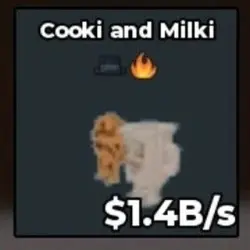 Cooki and Milki 1.4B s with 2 Trait (Секретный персонаж) — Roblox, лот №224799