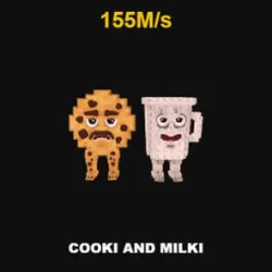 Cooki and Milki 155M s (Секретный персонаж) — Roblox, лот №224806