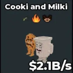 Cooki and Milki 2.1B s (Секретный персонаж) — Roblox, лот №224811
