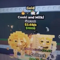 Cooki and Milki 2.6B (Секретный персонаж) — Roblox, лот №224815