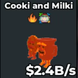 Cooki and Milki 2B4 s (Секретный персонаж) — Roblox, лот №224820