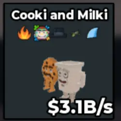 Cooki and Milki 3.1B s (Секретный персонаж) — Roblox, лот №224822