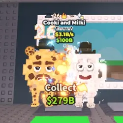Cooki And Milki 3.1B s 26 (Секретный персонаж) — Roblox, лот №224823