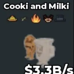 Cooki and Milki 3.3B s (Секретный персонаж) — Roblox, лот №224825