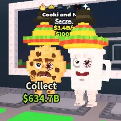 Cooki and Milki 3.4b (Секретный персонаж) — Roblox, лот №224826